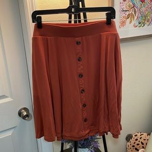 Torrid Super Soft Mini Skirt in Rust